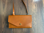 Load image into Gallery viewer, Holly Clutch - Crossbody Cognac
