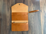 Load image into Gallery viewer, Holly Clutch - Wristlet Cognac
