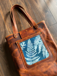 Carry All Tote - Cyanotype II