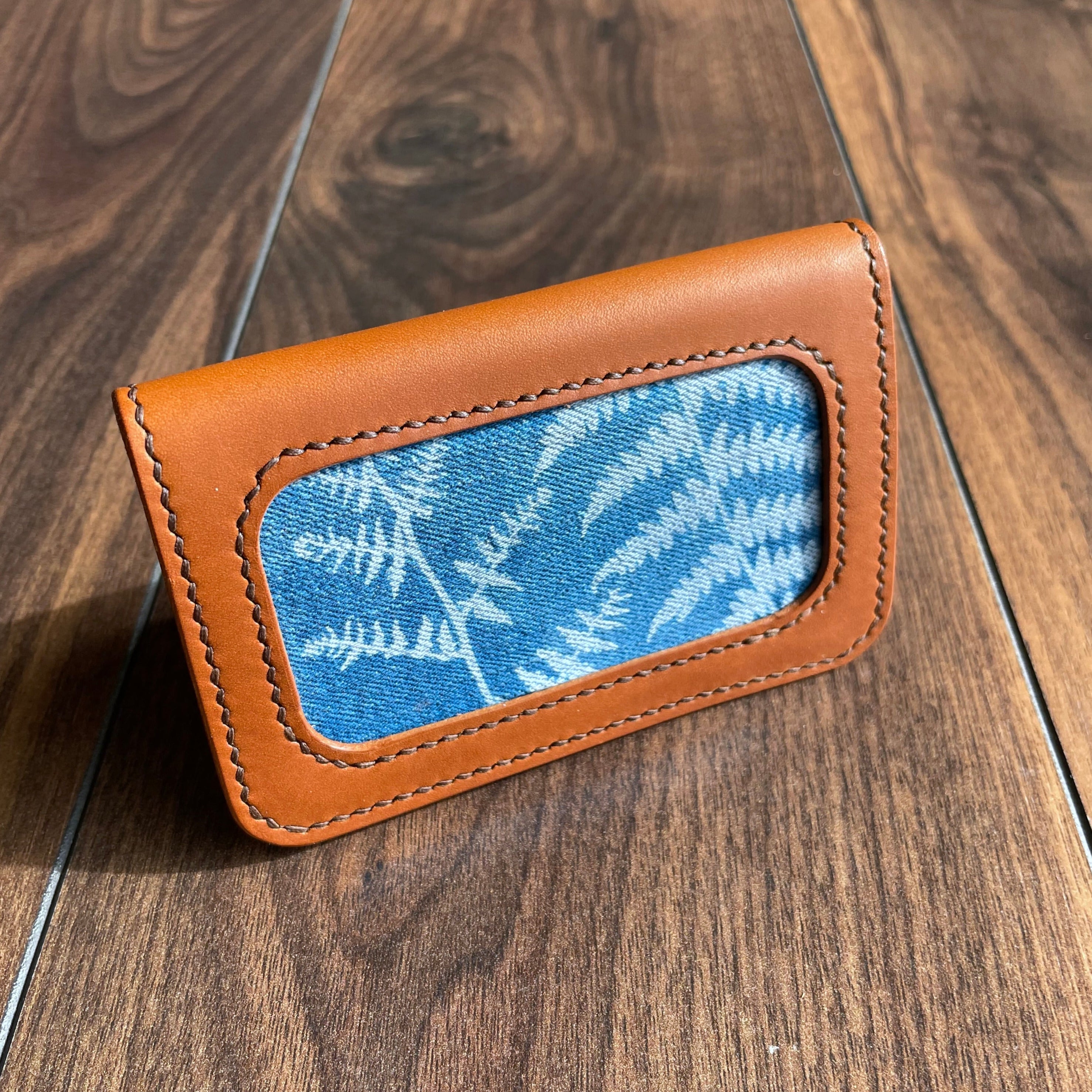 Lauren Wallet - Cyanotype IV