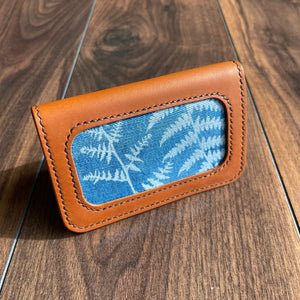 Lauren Wallet - Cyanotype IV