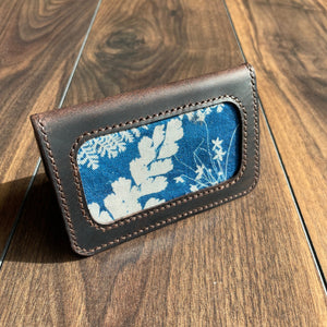 Lauren Wallet - Cyanotype II