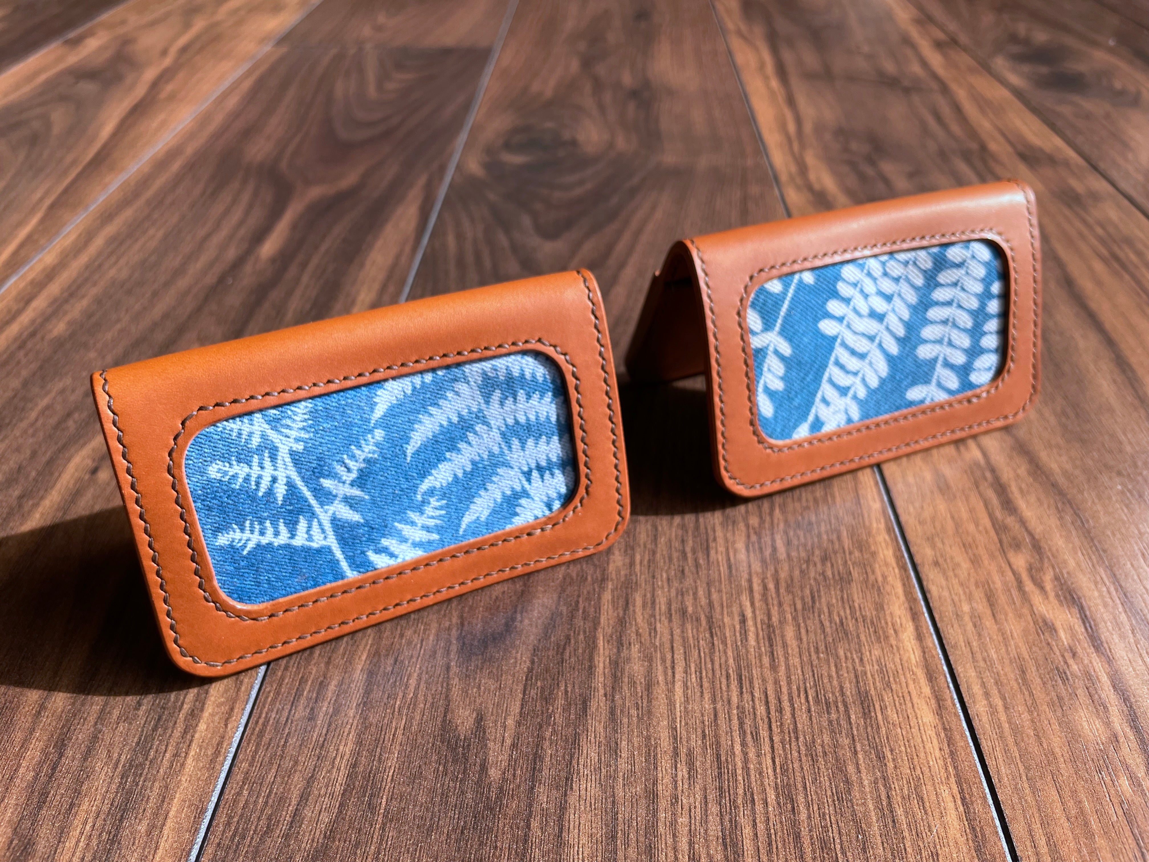 Lauren Wallet - Cyanotype IV