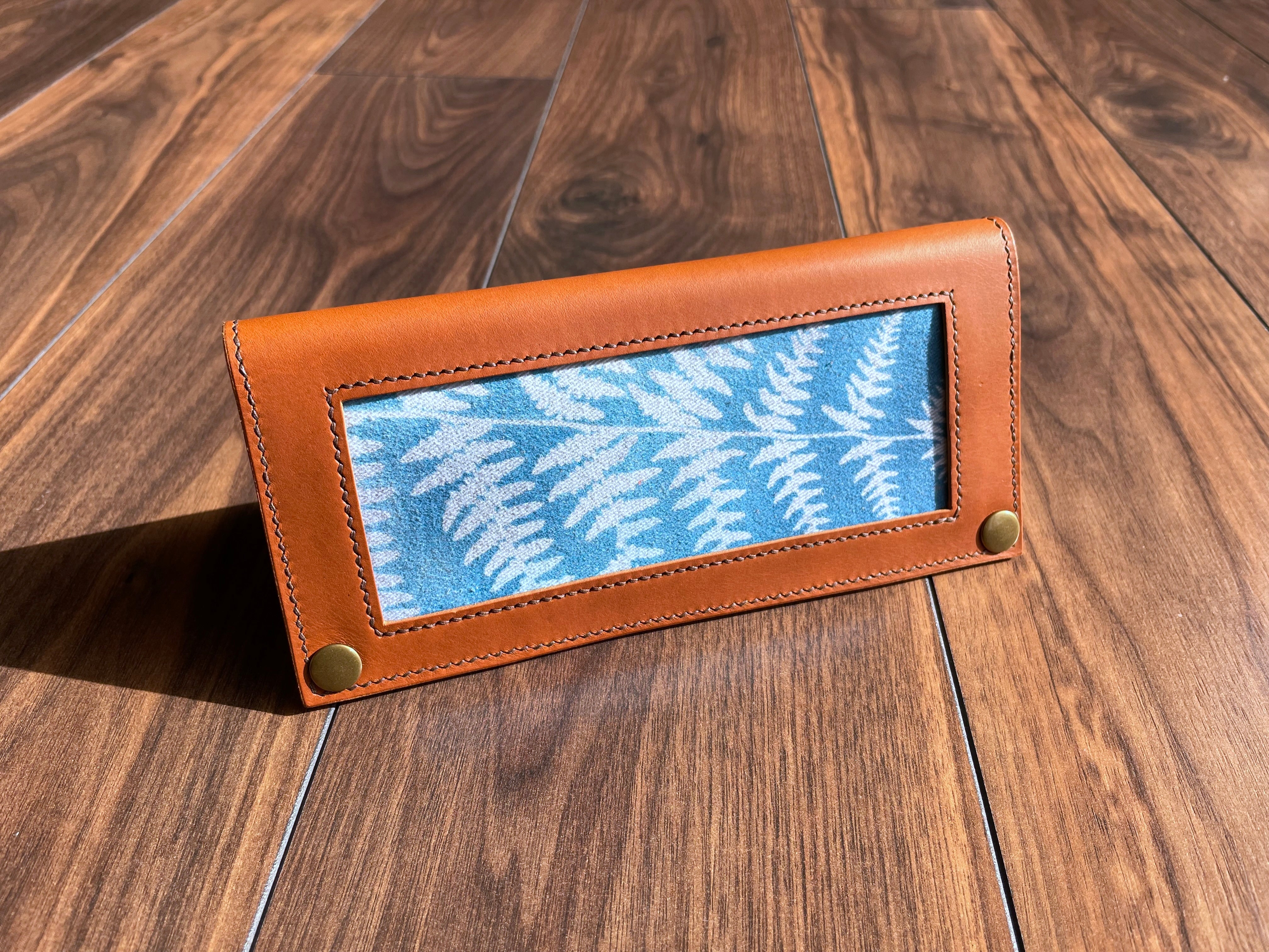 Susie Long Wallet - Cyanotype I