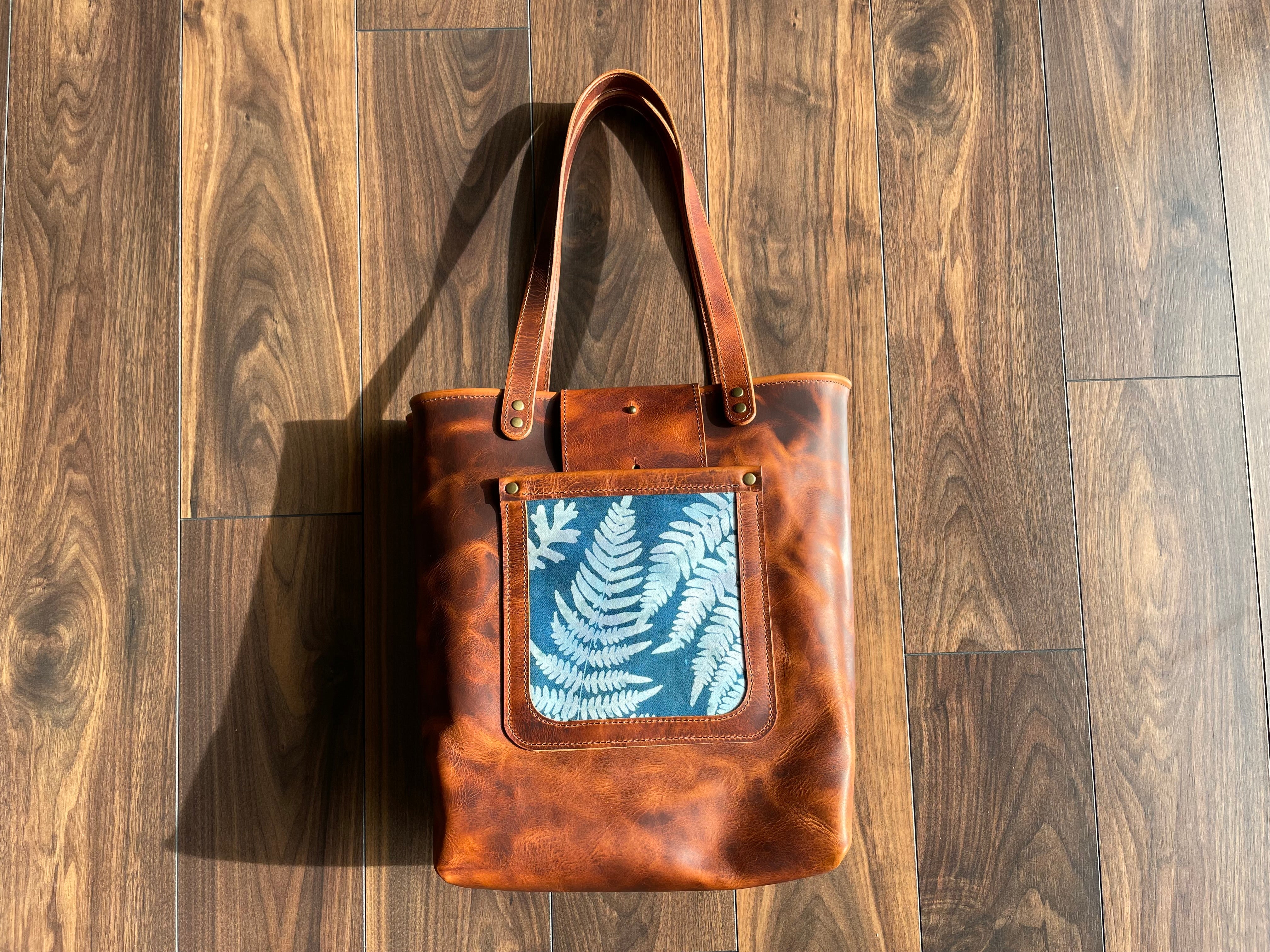 Carry All Tote - Cyanotype II