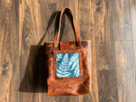 Load image into Gallery viewer, Carry All Tote - Cyanotype II
