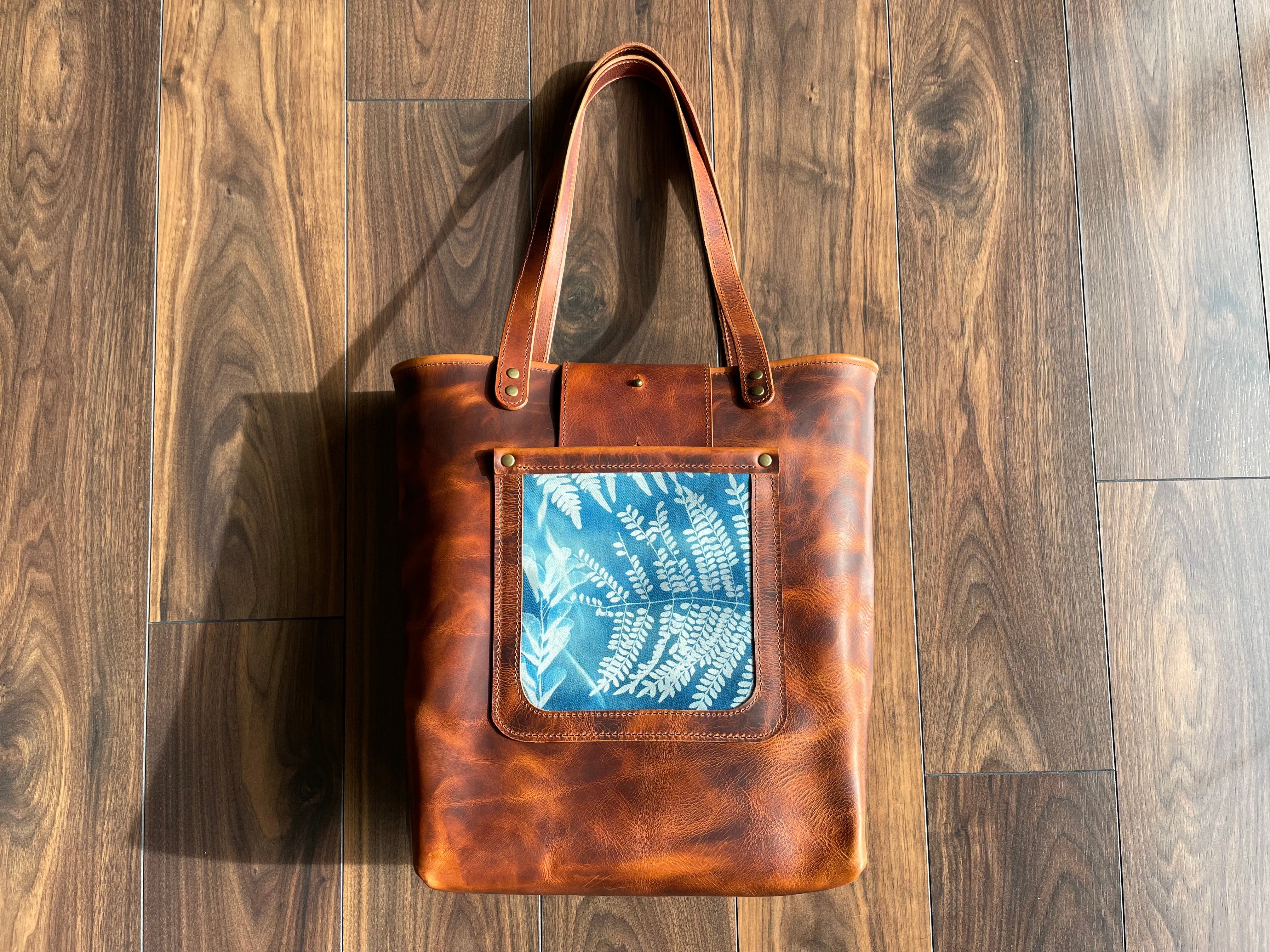 Carry All Tote - Cyanotype I