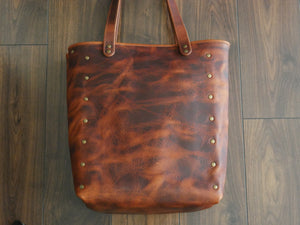 Carry All Tote - Cognac
