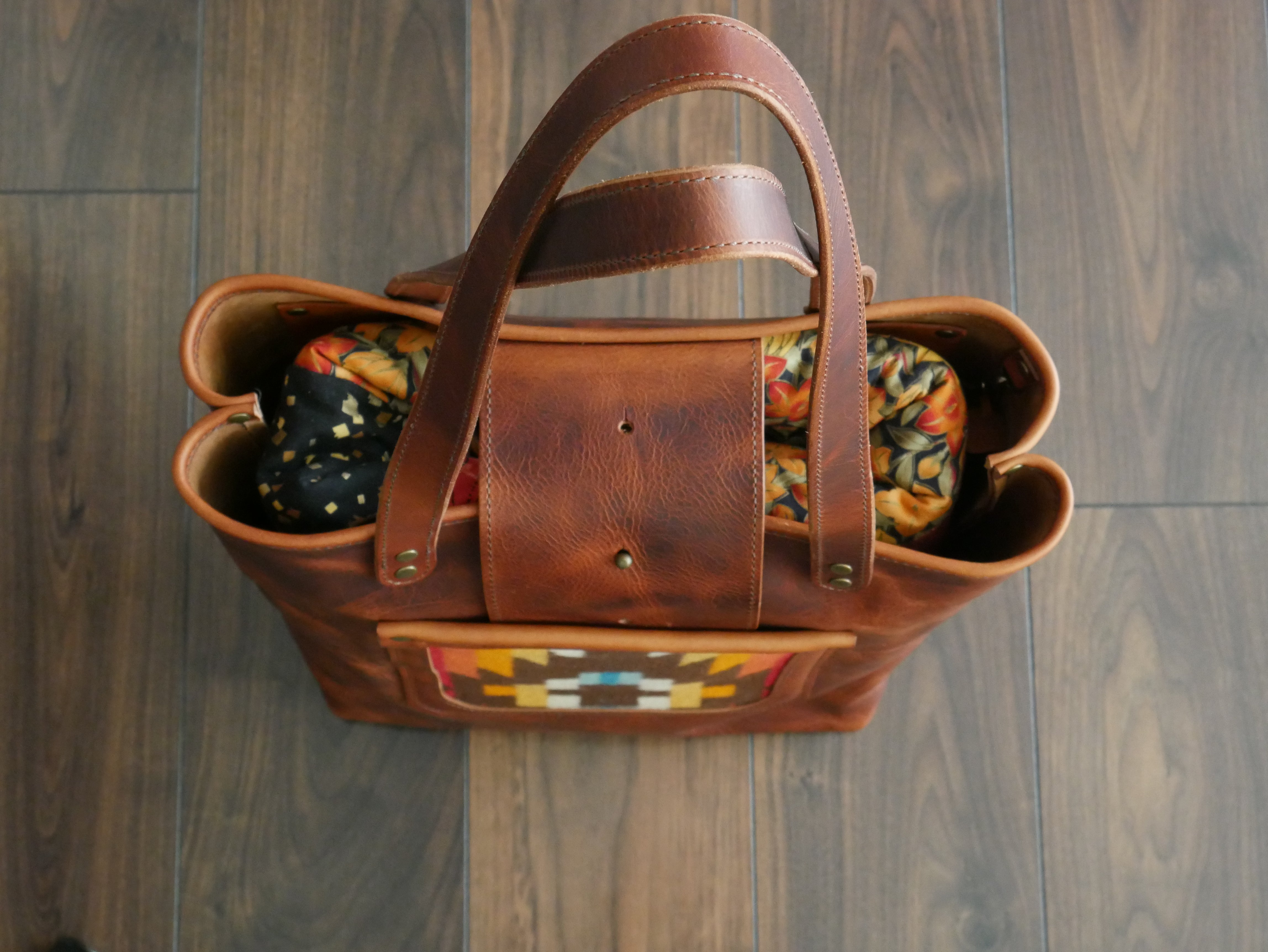 Carry All Tote - Cognac