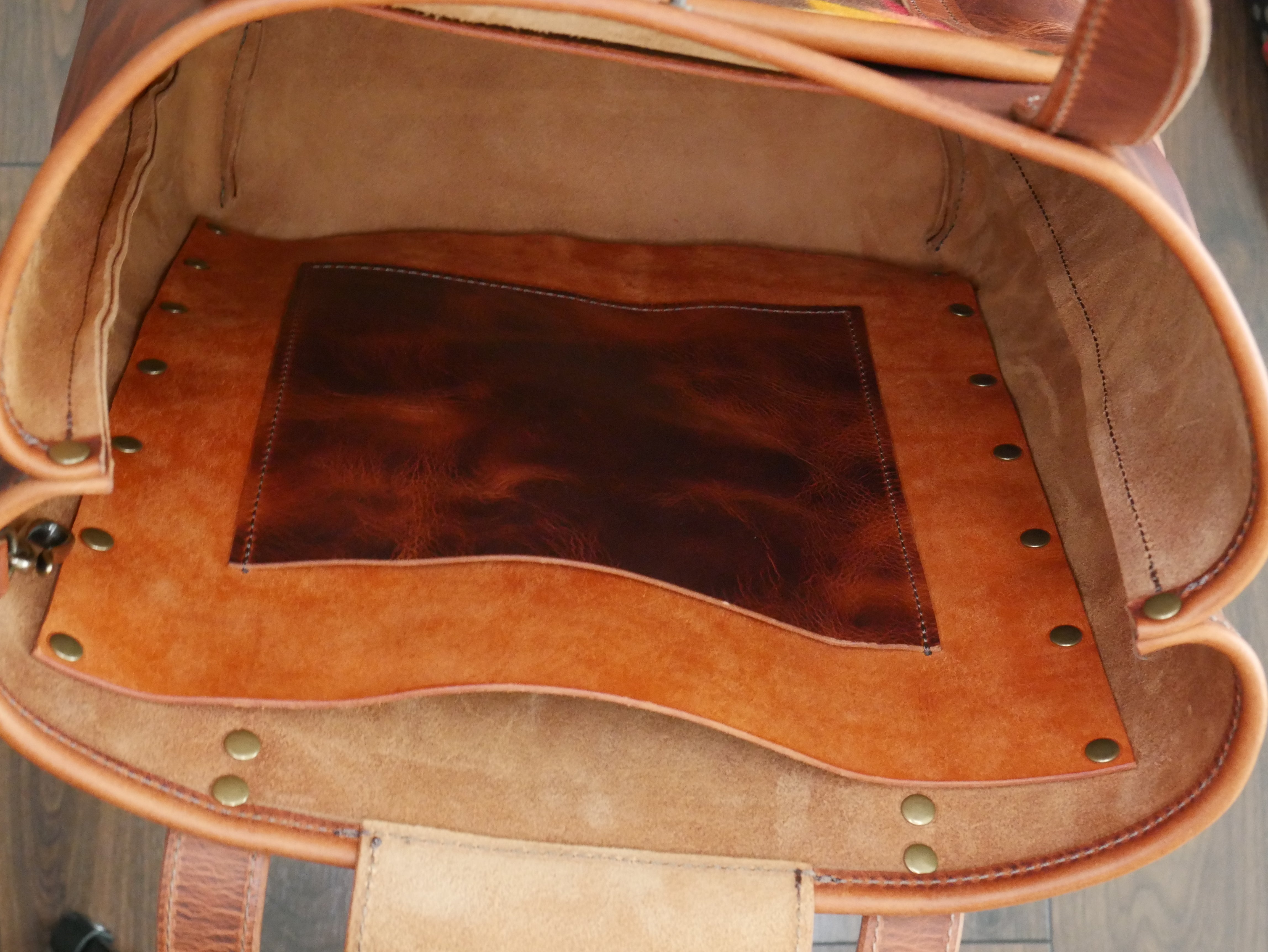 Carry All Tote - Cognac