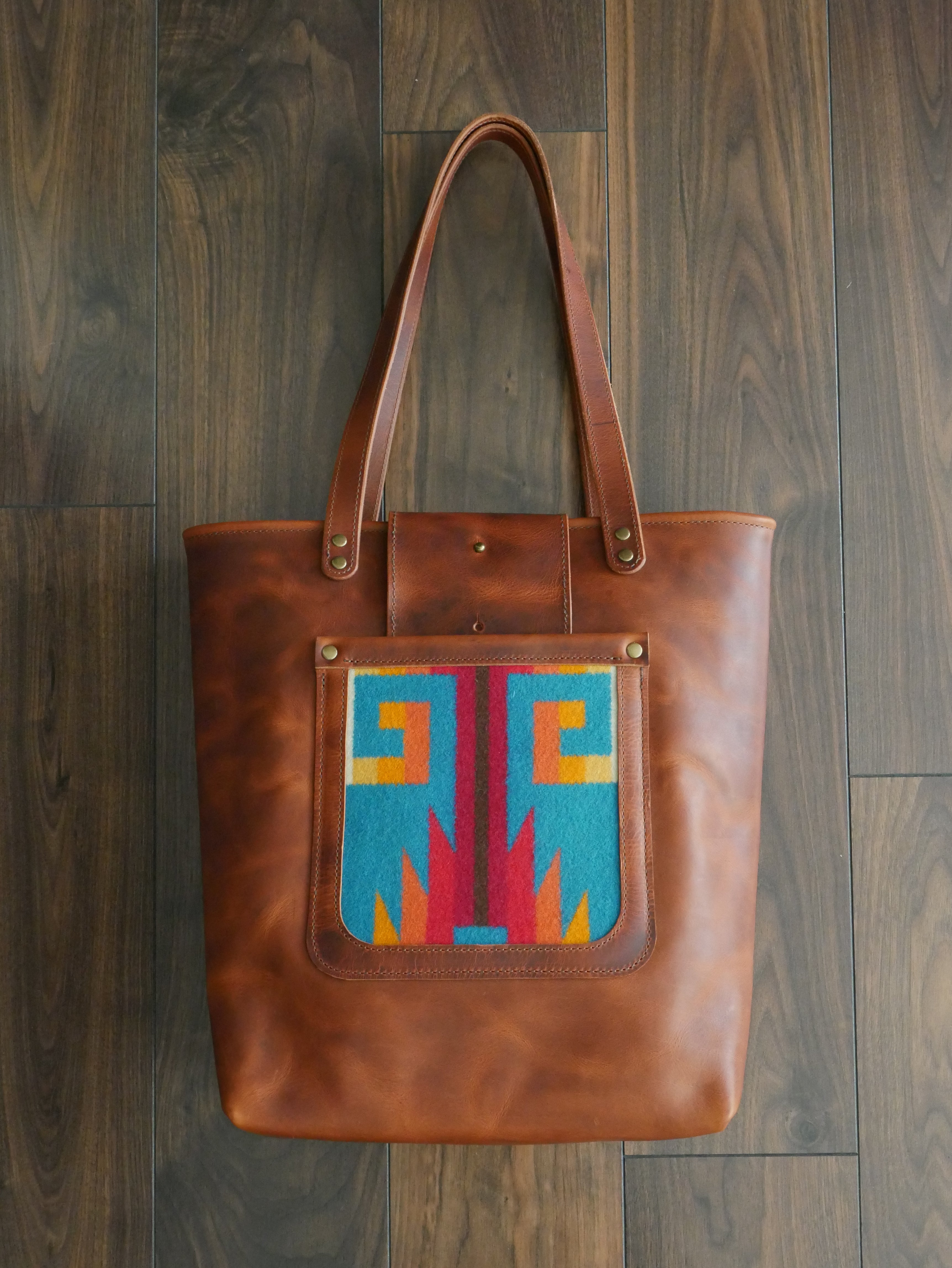 Carry All Tote - Cognac I