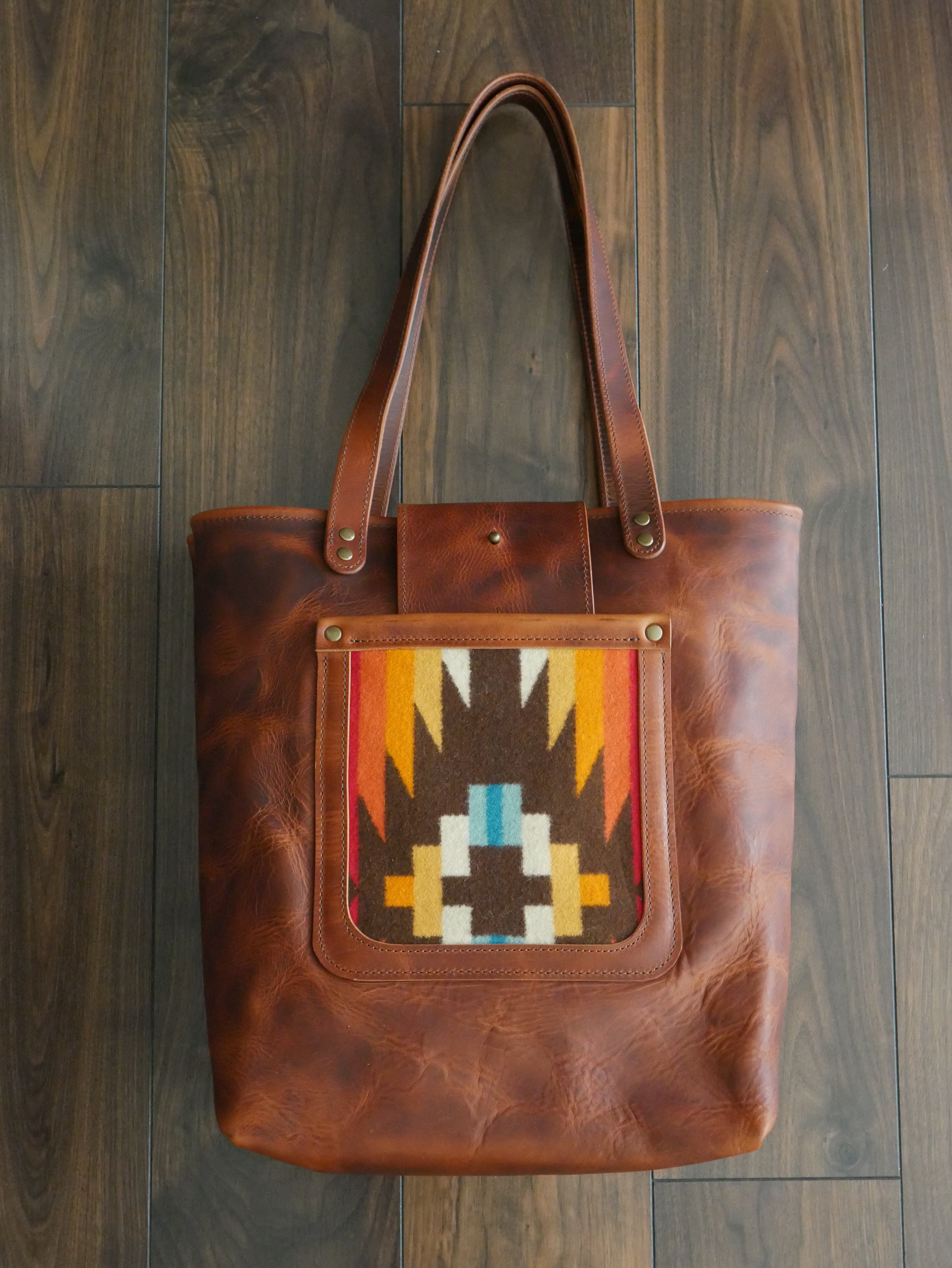 Carry All Tote - Cognac