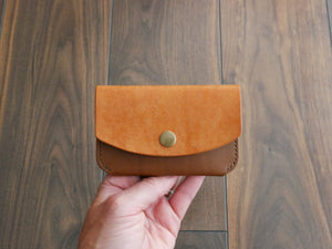 Snap Wallet - Olmo & Cognac