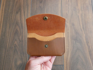 Snap Wallet - Olmo & Cognac
