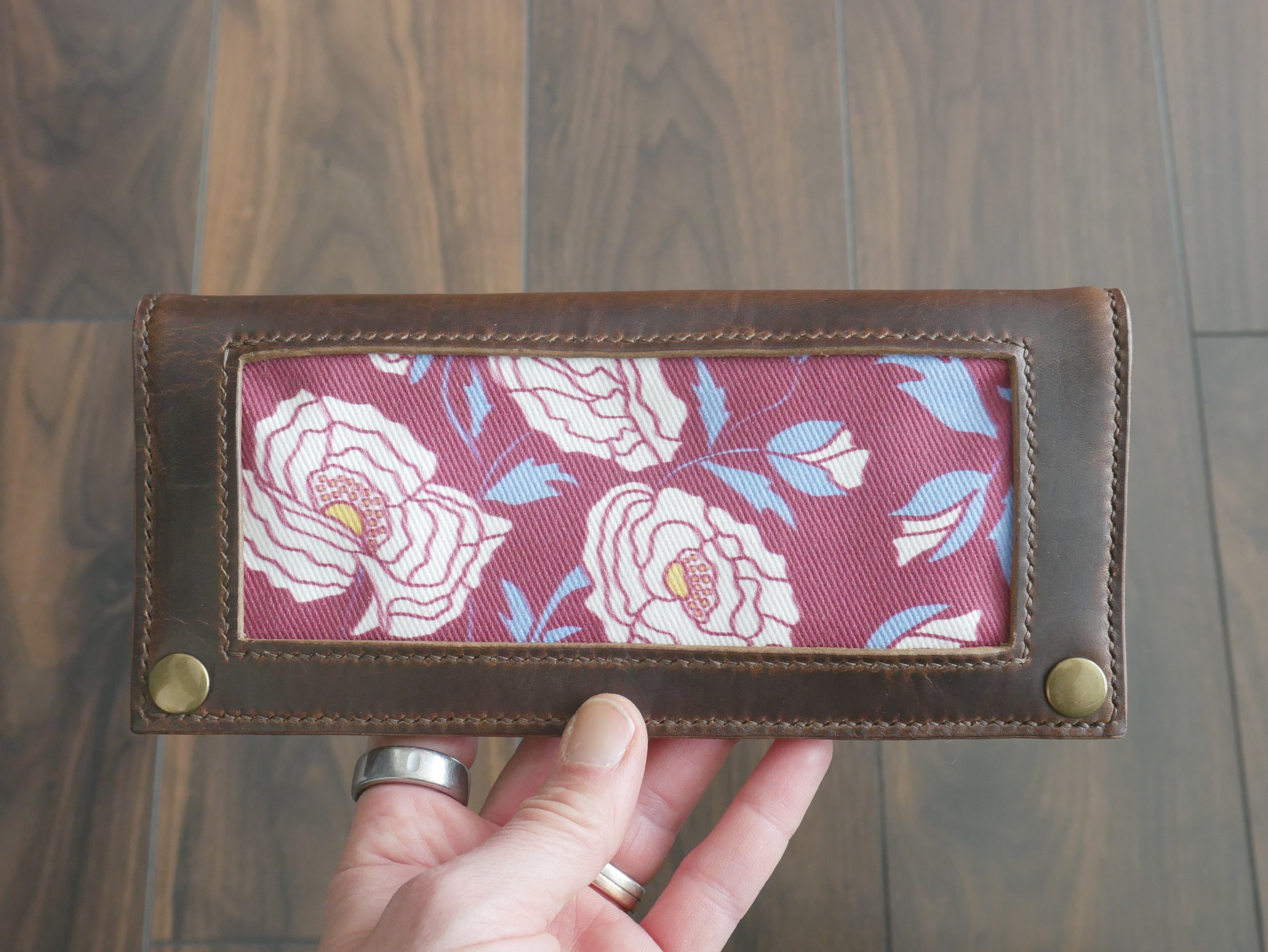 Susie Long Wallet Cowgirl Roses
