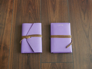 Mini Travel Journal - Pastel Purple**