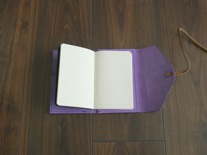 Mini Travel Journal - Pastel Purple**