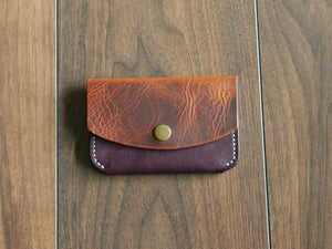 Snap Wallet - Waxy & Purple