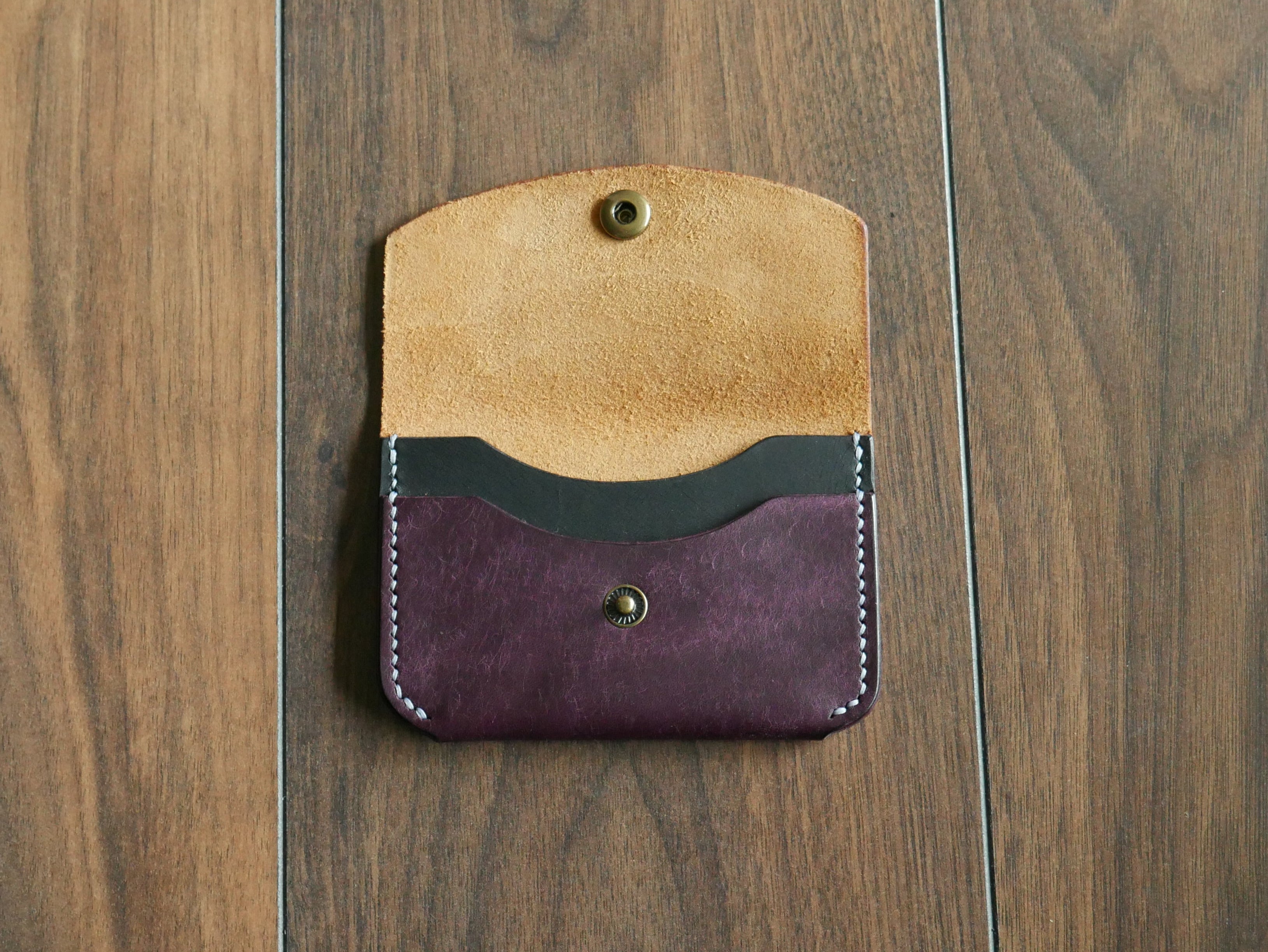 Snap Wallet - Waxy & Purple