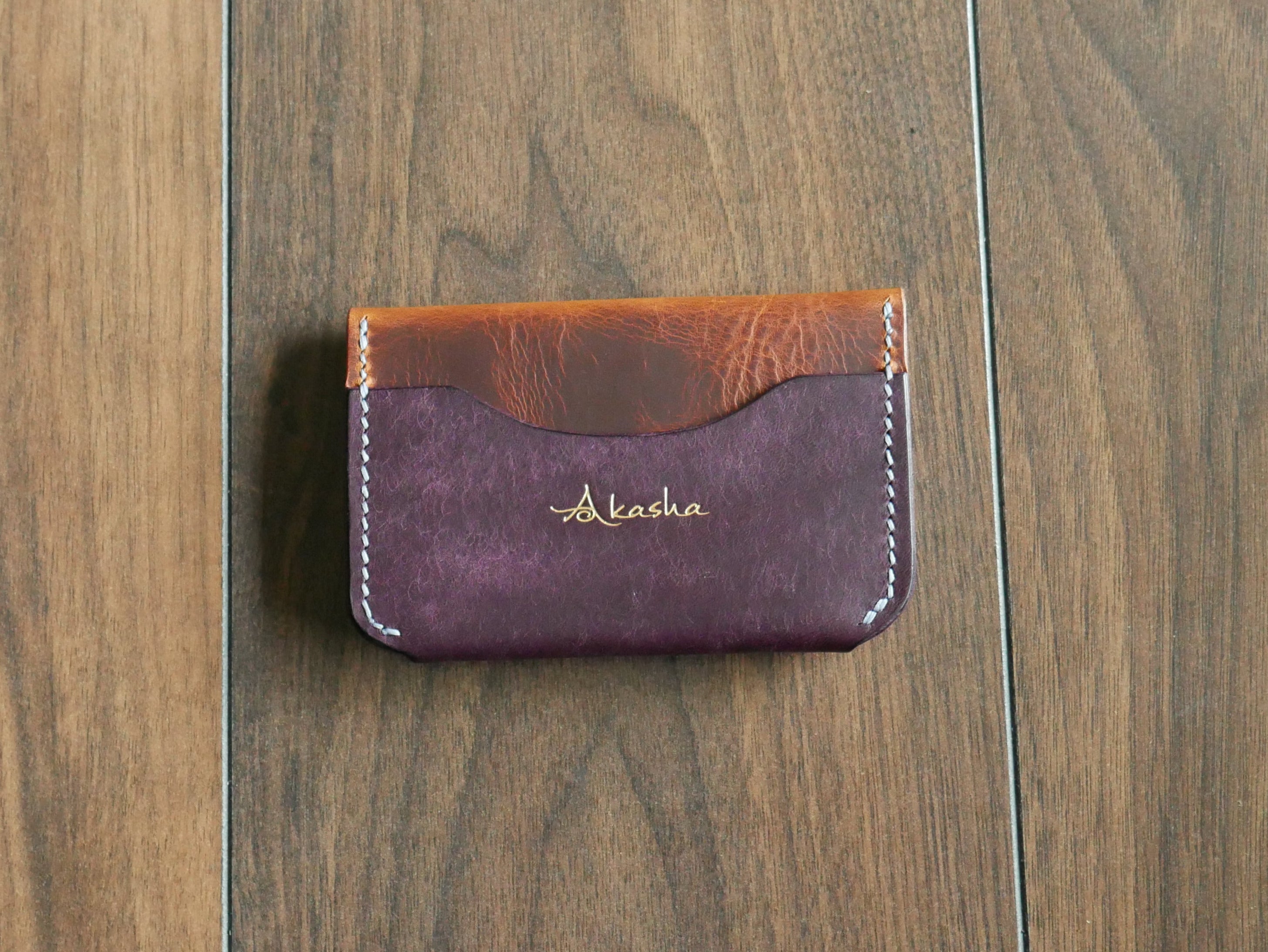 Snap Wallet - Waxy & Purple