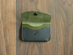Load image into Gallery viewer, Snap Wallet - Cactus &amp; Black
