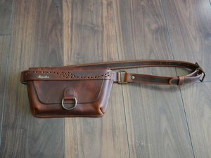 Conversion Bag - Waxy Cognac Triple Wave