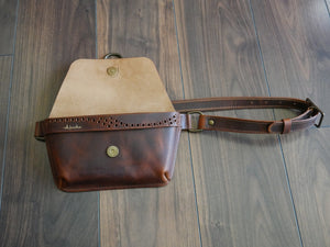 Conversion Bag - Waxy Cognac Triple Wave