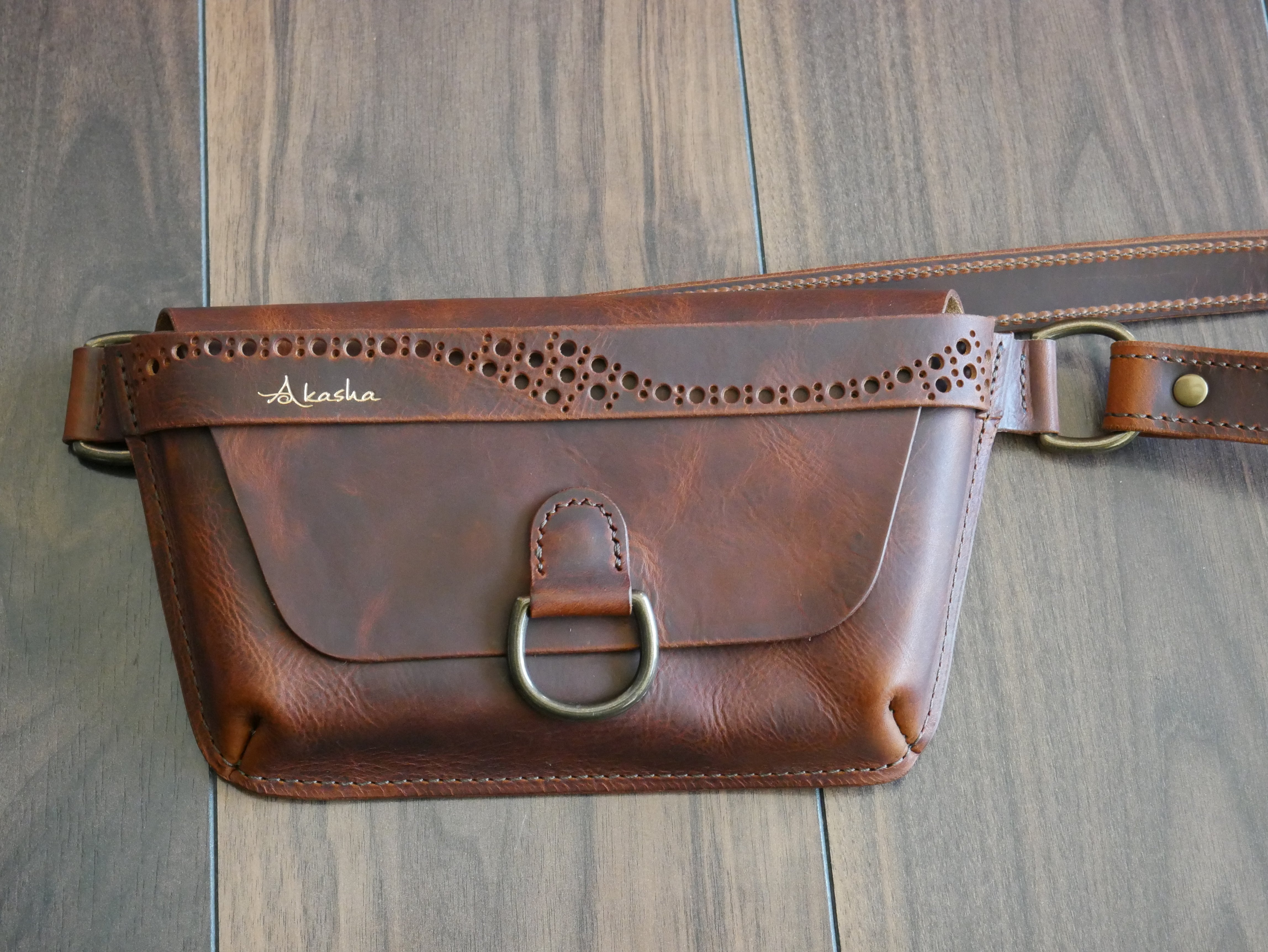 Conversion Bag - Waxy Cognac Triple Wave