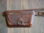 Load image into Gallery viewer, Conversion Bag - Waxy Cognac Triple Wave
