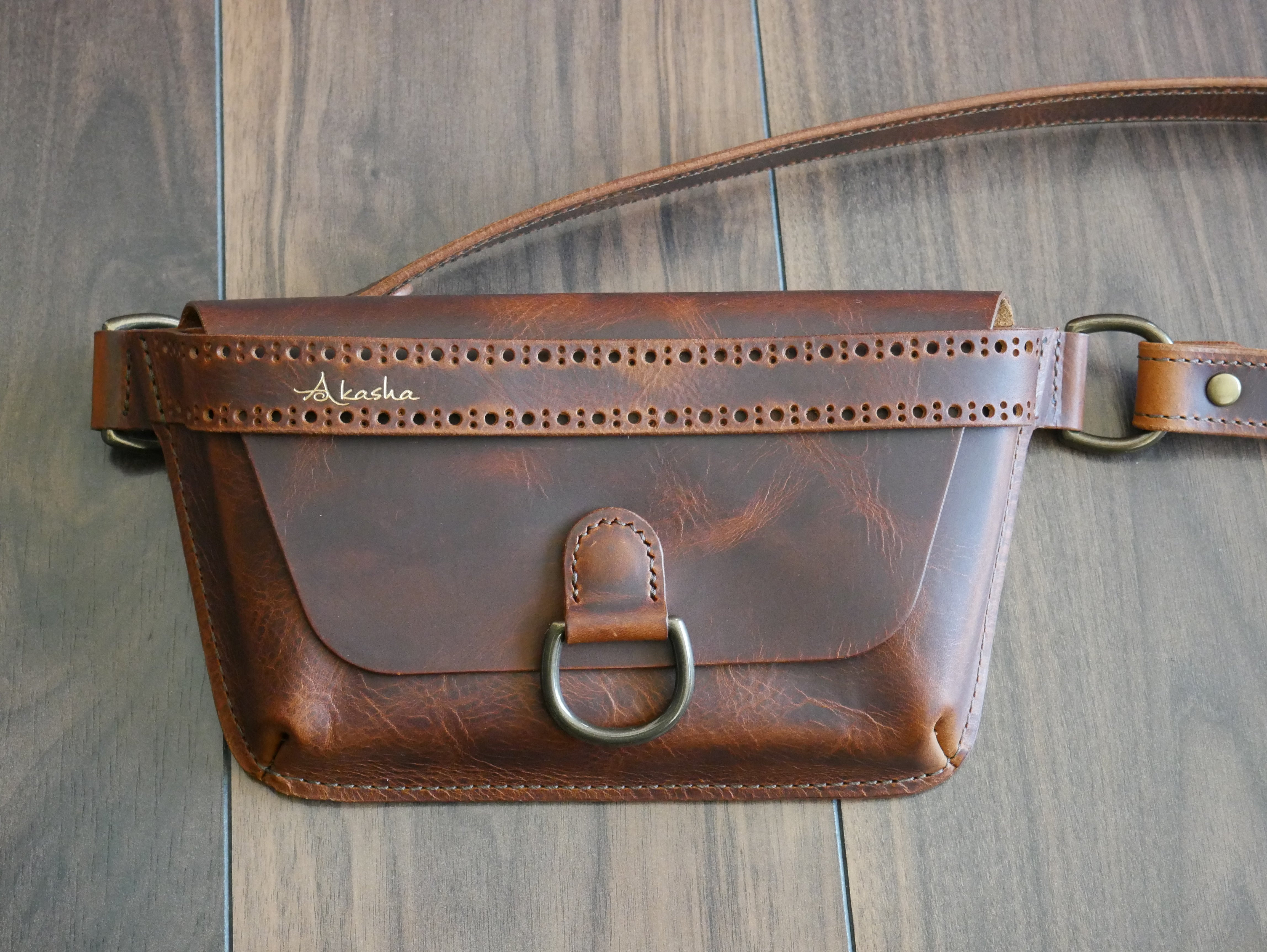 Conversion Bag - Waxy Cognac Classic Straight