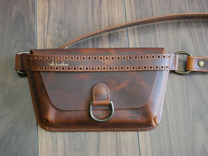 Conversion Bag - Waxy Cognac Classic Straight