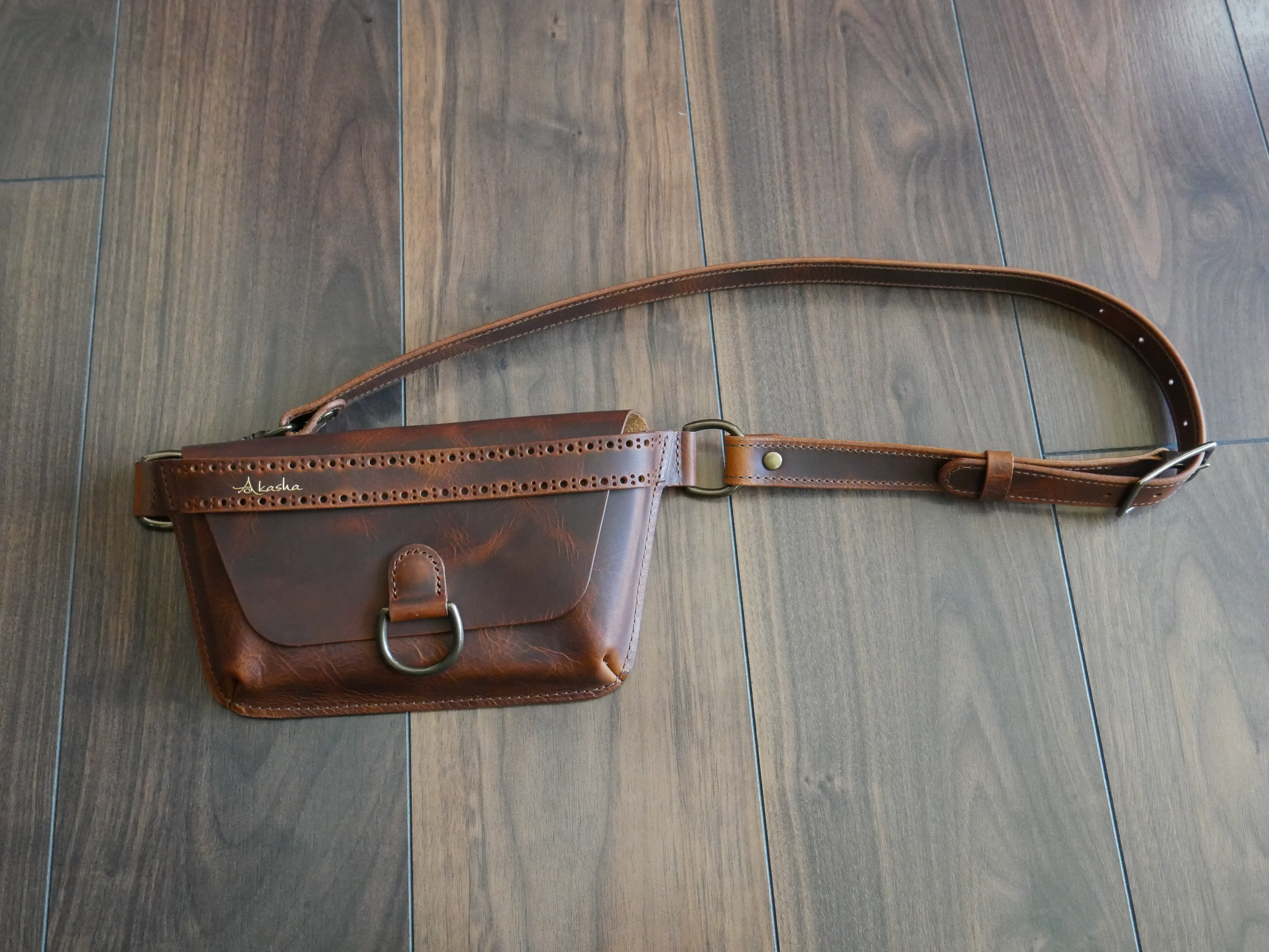 Conversion Bag - Waxy Cognac Classic Straight