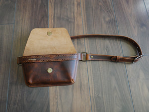 Conversion Bag - Waxy Cognac Classic Straight