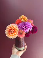 Load image into Gallery viewer, Leather Wrapped Vase II
