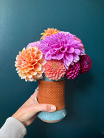 Load image into Gallery viewer, Leather Wrapped Vase III
